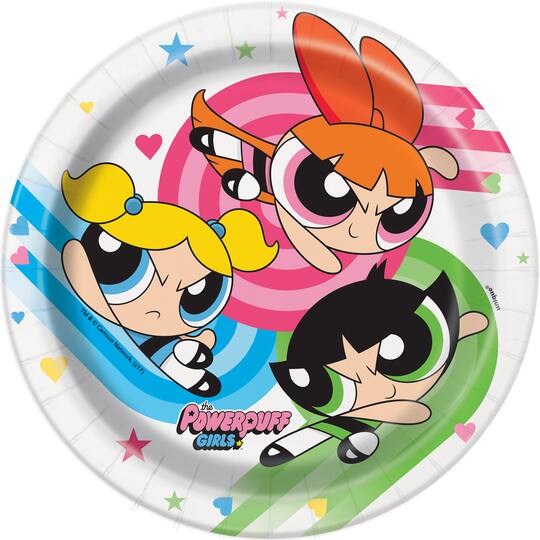 Powerpuff Girls Cake Plates Powerpuff Girls Party Supplies